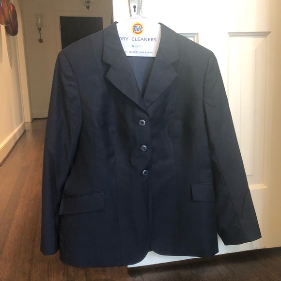 Grand Prix Navy equestrian show coat - Picture 5 of 10